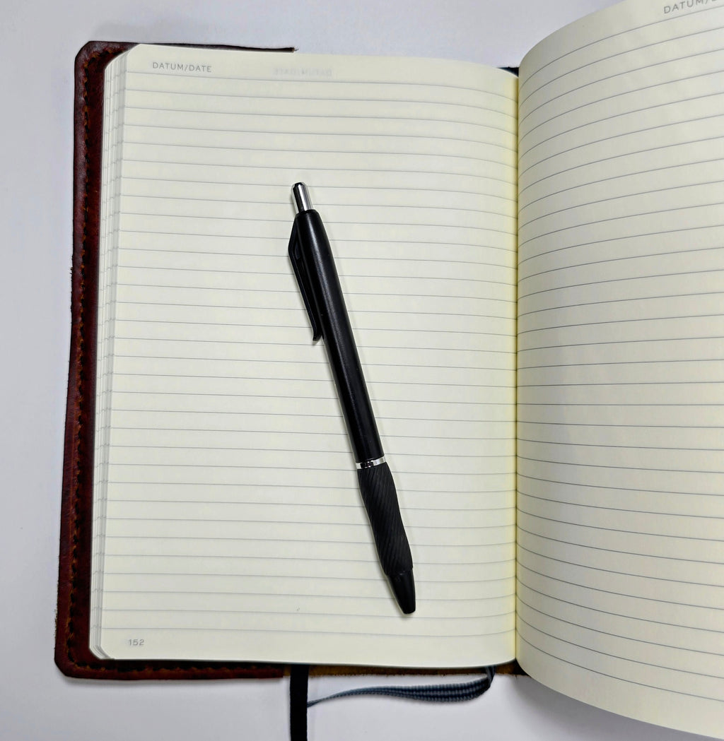Burgundy Leather Journal Cover